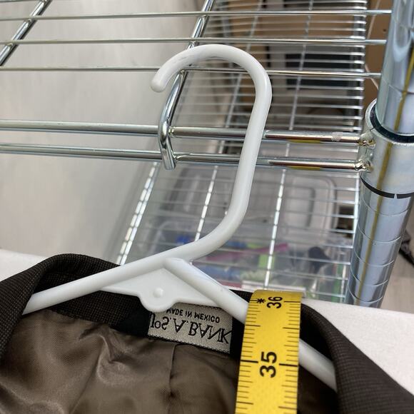 Jos. A Bank Men's Brown Single Breasted Wool‎ Blazer Size 44 Career Old Money - Picture 3 of 14